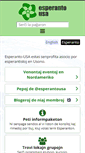 Mobile Screenshot of esperanto-usa.org